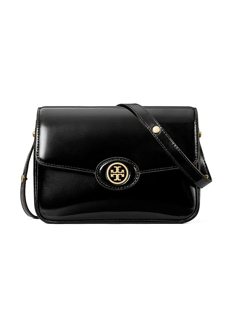 Tory Burch Robinson Spazzolato Leather Shoulder Bag 1