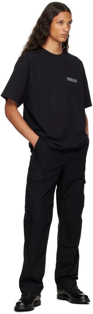 Carhartt WIP Black Regular Cargo Pants 4