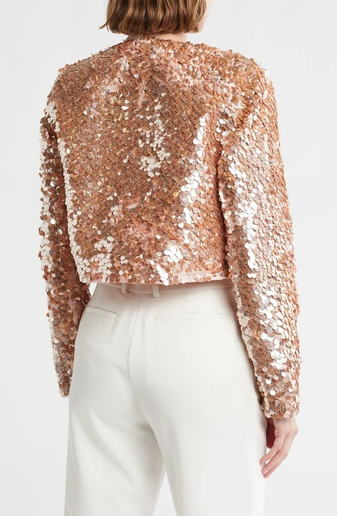 Alice + Olivia Kidman Sequin Crop Jacket 2