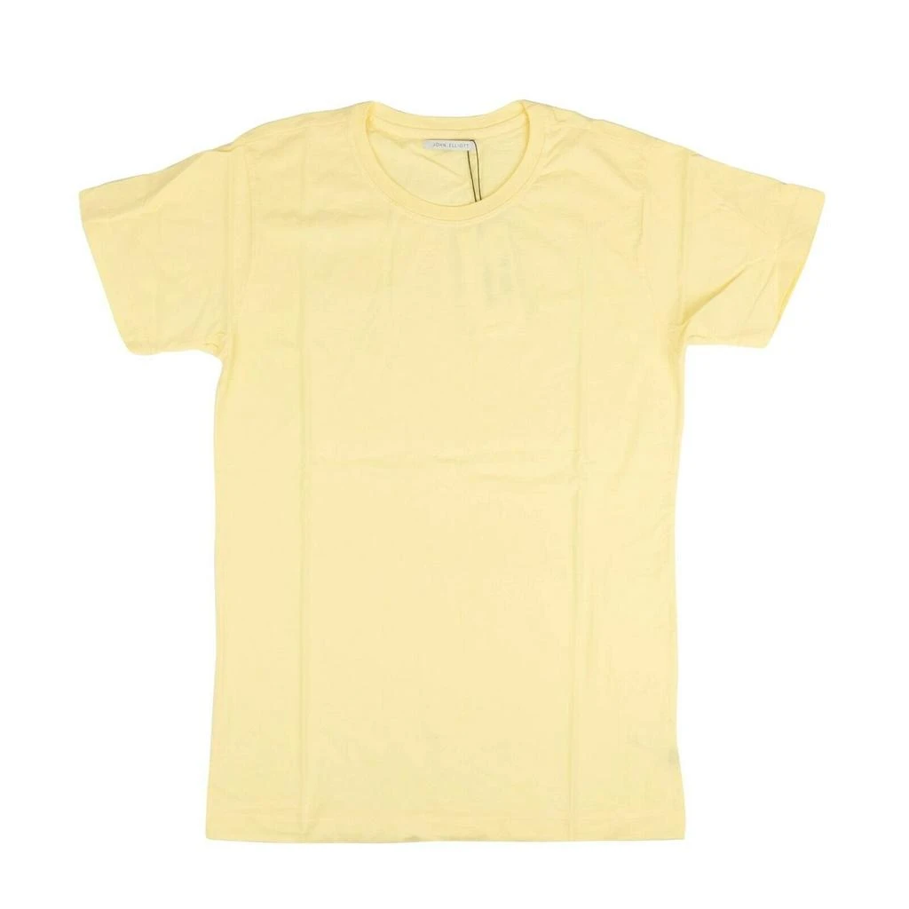John Elliott Pollen Yellow Short Sleeve T-Shirt 1