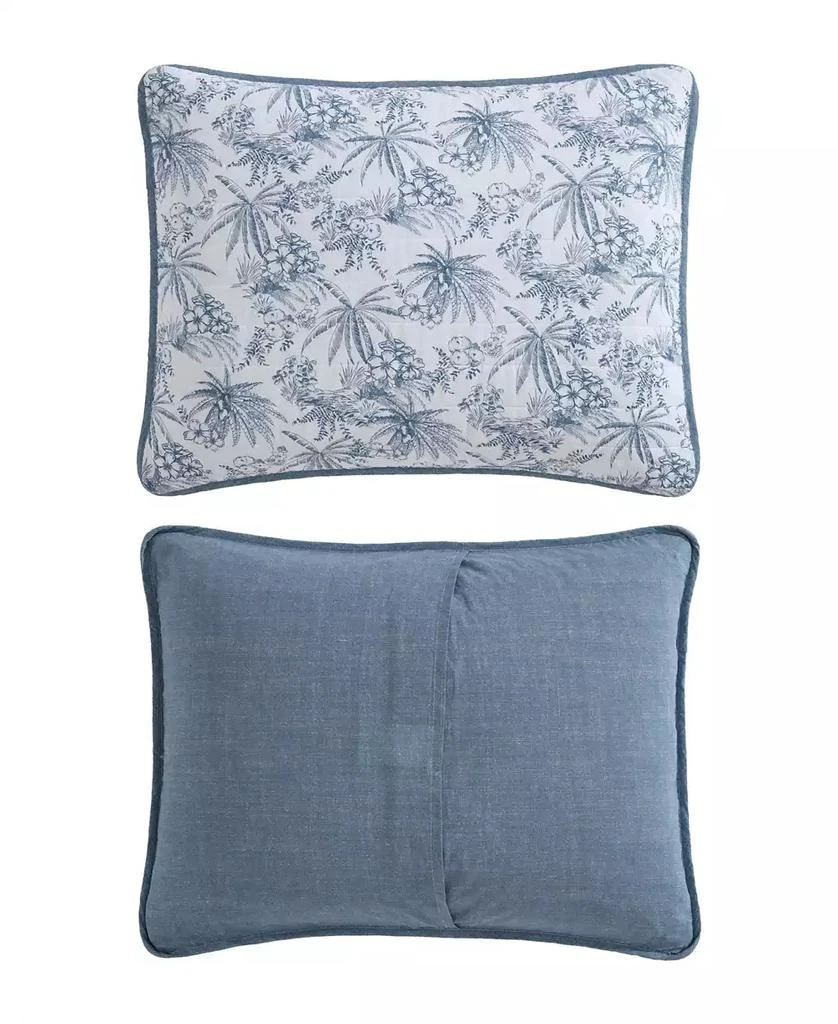 Tommy Bahama CLOSEOUT! Pen And Ink Reversible 3 Piece Quilt Set 8