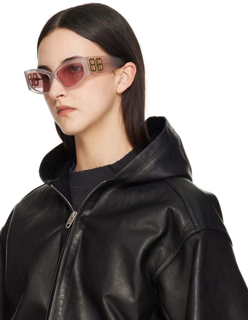 Balenciaga Pink Bossy Cat Sunglasses 4