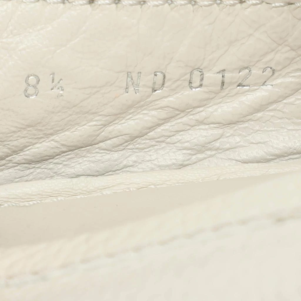 Louis Vuitton Louis Vuitton White Leather Hockenheim Loafers Size 42.5 8
