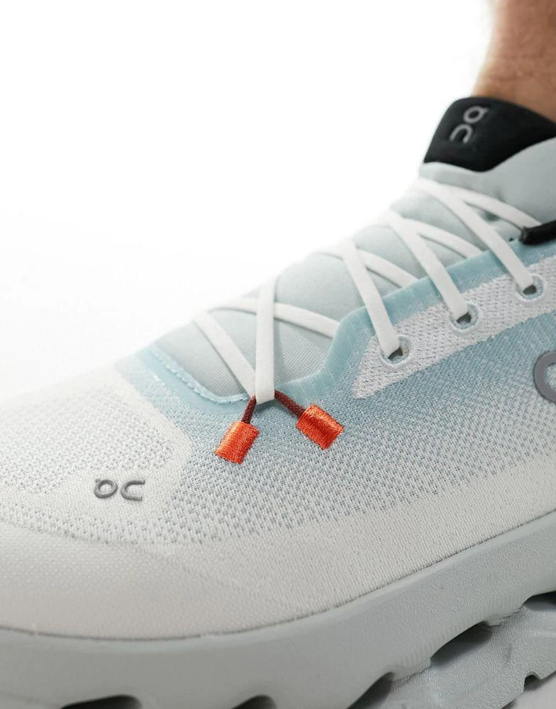On ON Cloudtilt trainers in mineral blue ivory 4