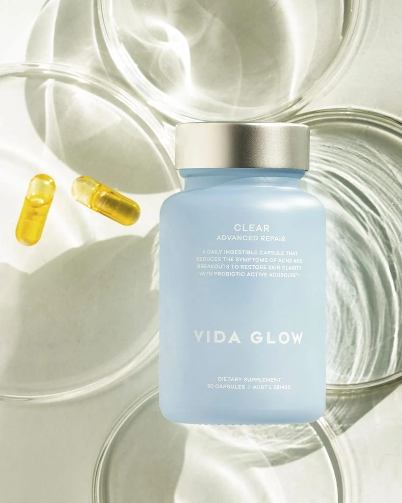 Vida Glow Clear Advanced Repair Dietary Supplement, 30 Count 4