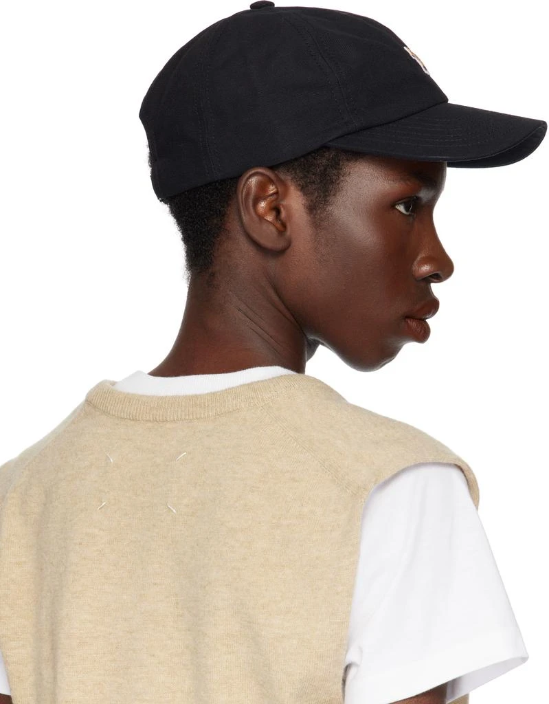 Maison Kitsune Black Baby Fox Cap 3