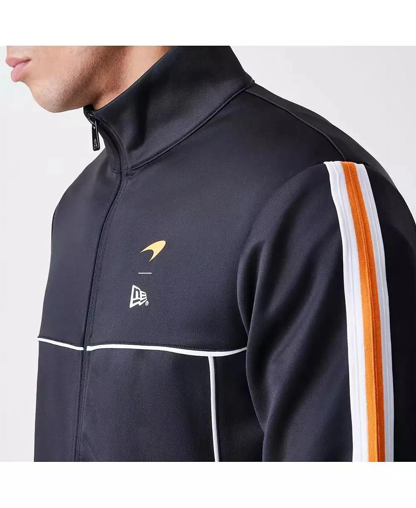 New Era Men's Black McLaren F1 Team Full-Zip Track Jacket 3