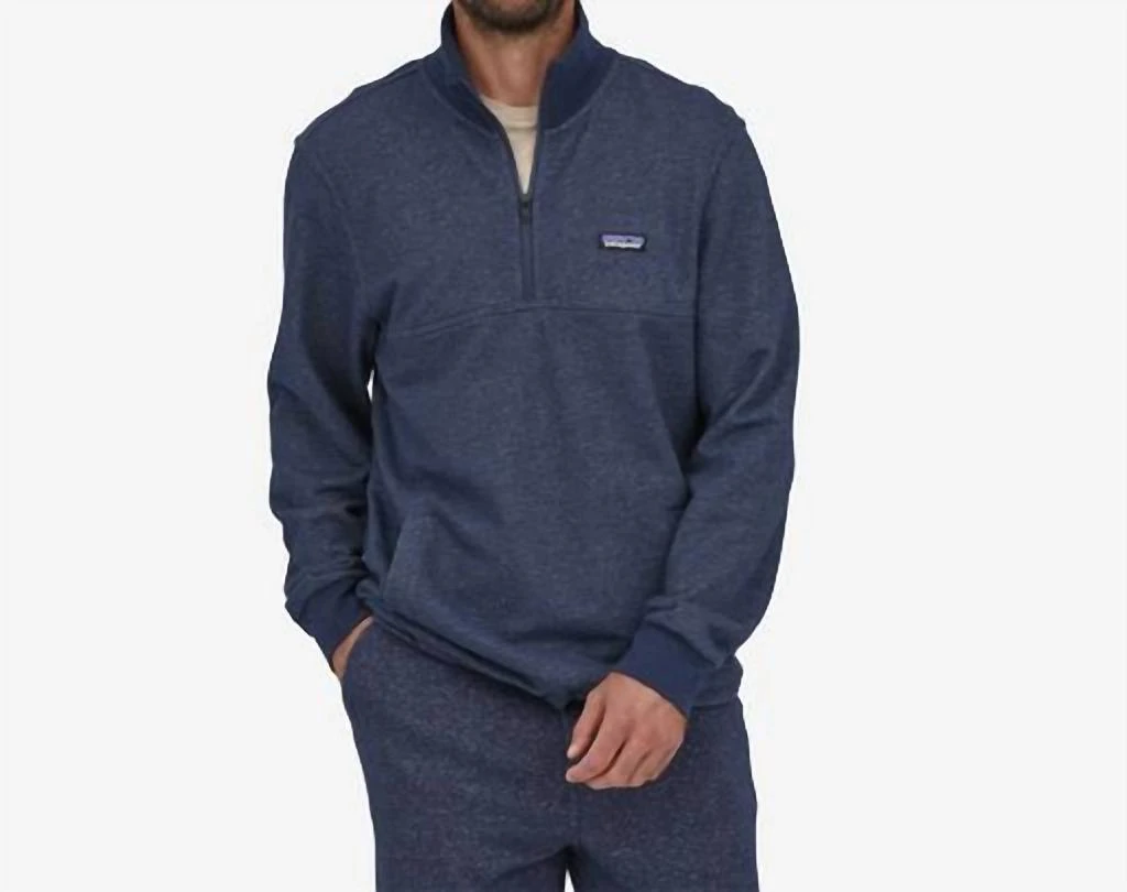 Patagonia Mahnya Fleece Pullover In New Navy 1