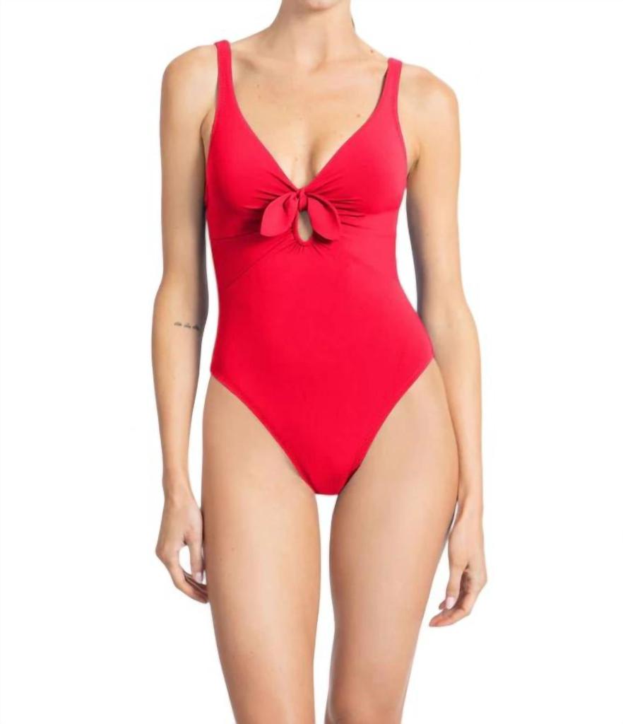 Robin Piccone Robin Piccone - AVA KNOT ONE PIECE SWIMSUIT