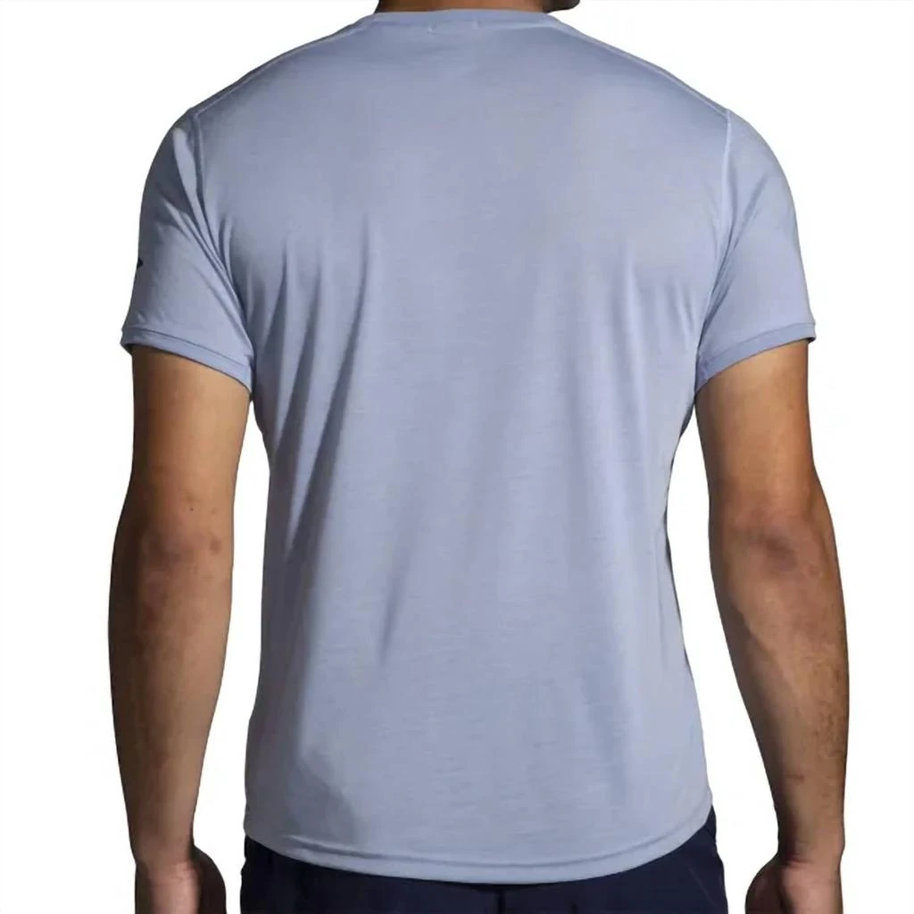 Brooks Men's Distance Short Sleeve Running Shirt In Dawn 2