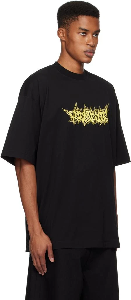 Vetements Black Living Legend Oversized T-shirt 2