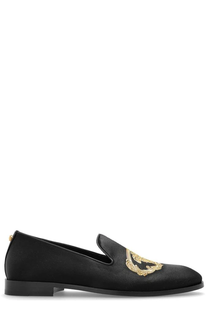 Versace Versace Round-Toe Loafers 1