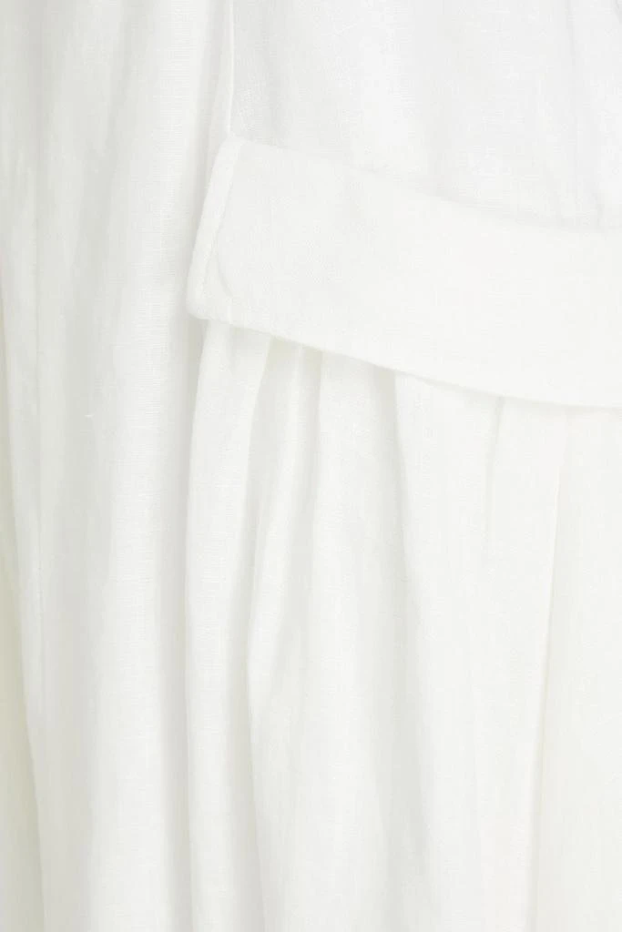 NICHOLAS Belted linen maxi dress 4