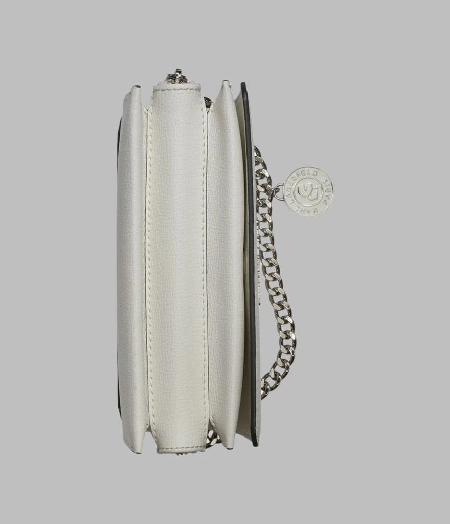 Karl Lagerfeld Paris LOURDES LEATHER CROSSBODY 3