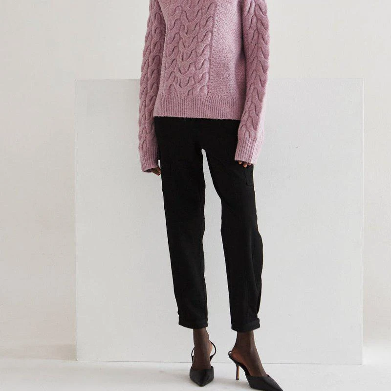 Crescent Joie Cable Knit Sweater 1