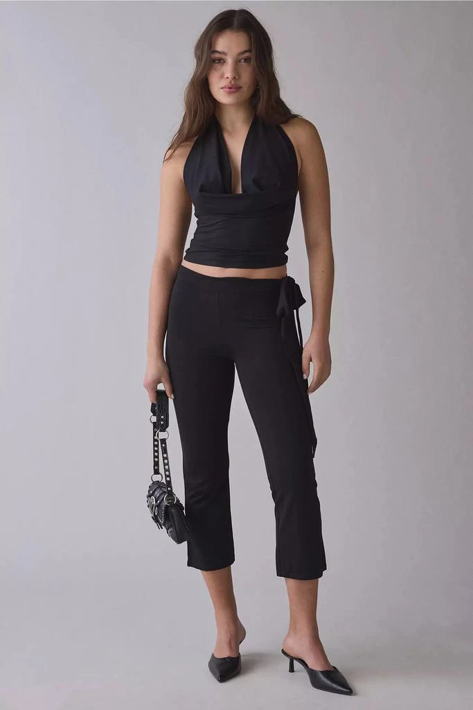 Frankies Bikinis Frankies Bikinis Jay Plunging Cowl Neck Halter Top 5