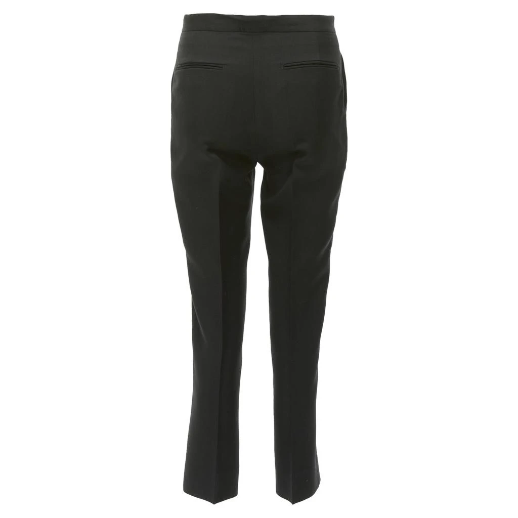 PORTS 1961 Wool Silk Cotton Lined Flared Cropped Trousers 5