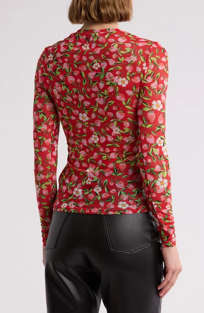 AFRM LOS ANGELES Sunny Long Sleeve Mesh Top 2