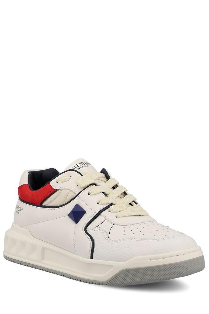 Valentino Valentino Garavani One Stud Lace-Up Sneakers
