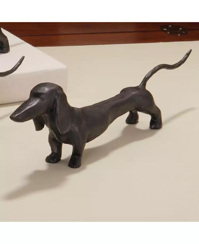 Global Views Dachshund Hound Sculpture