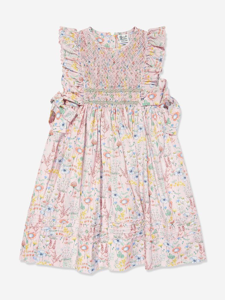 Sarah Louise Sarah Louise Girls Embroidered Dress in Multicolour