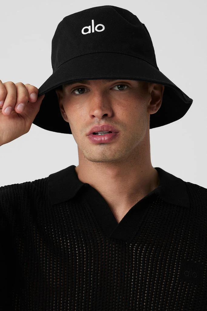 Alo Weekender Bucket Hat - Black 5