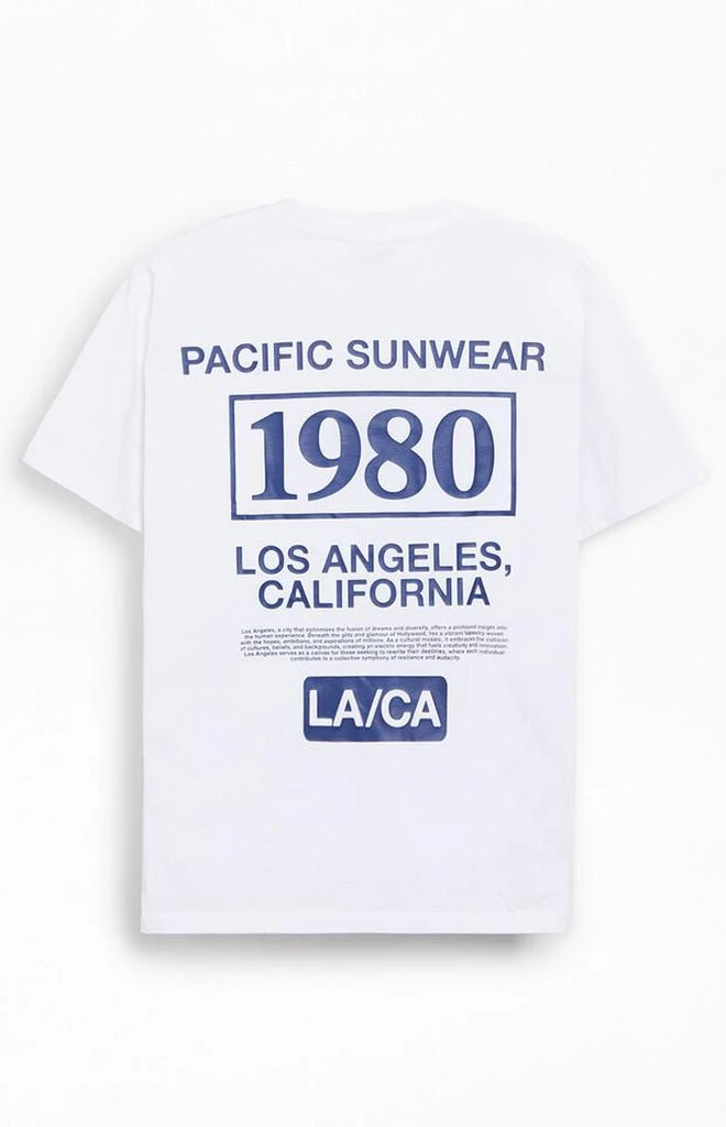 PacSun Pacific Sunwear LA 1980 Oversized T-Shirt 1
