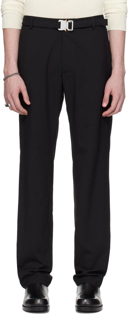 1017 ALYX 9SM Black Metal Buckle Trousers