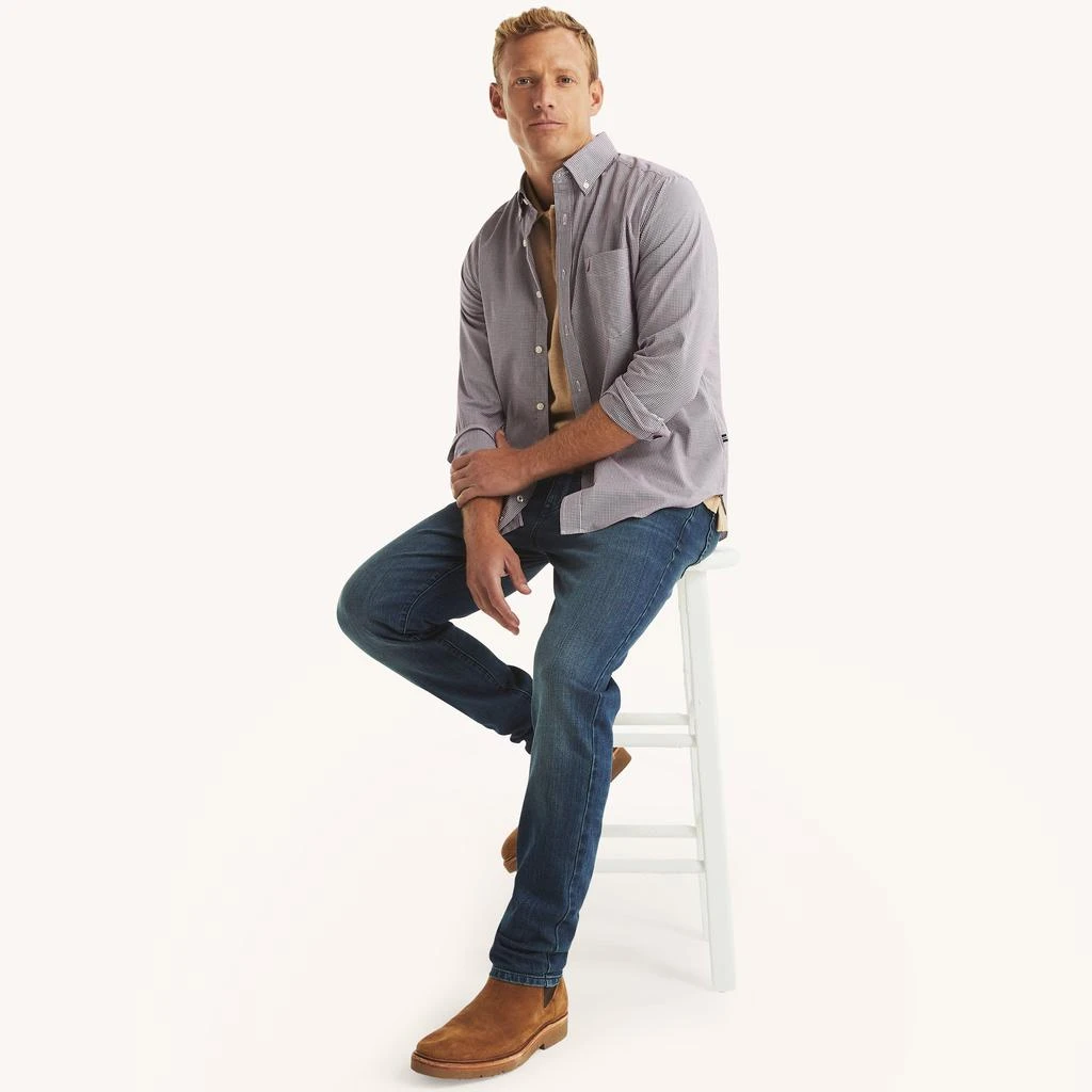 Nautica Mens Athletic Slim Stretch Denim 1