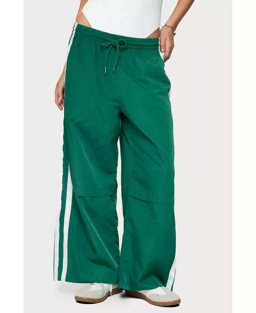 Edikted Women's Fauna Nylon Track Pants