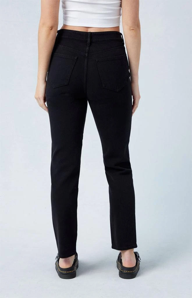 PacSun Black Mom Jeans 4