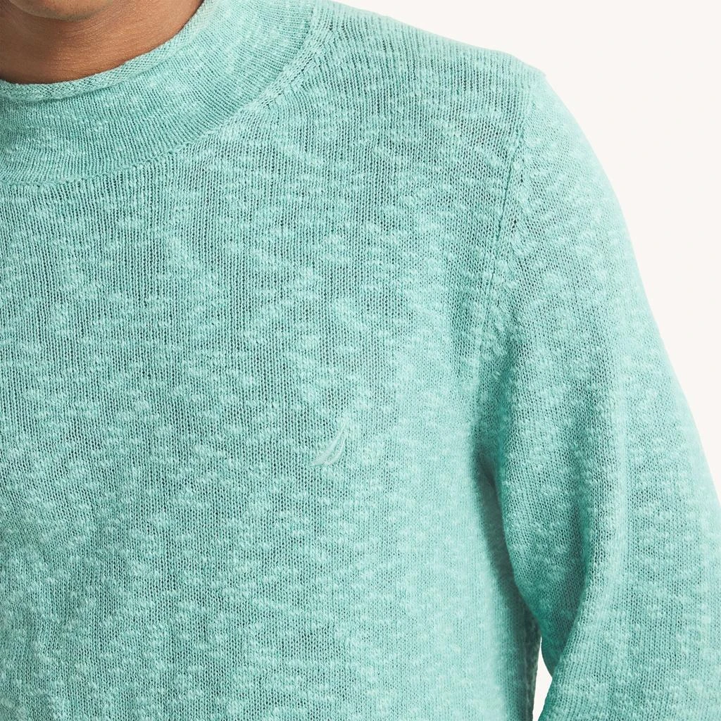 Nautica Mens Linen Crewneck Sweater 3