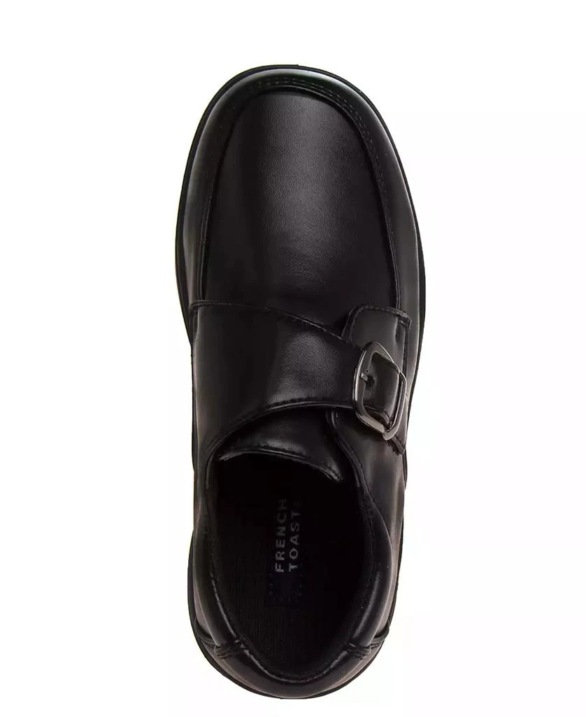 French Toast Little Boys School Hook and Loop Closure Shoes 4
