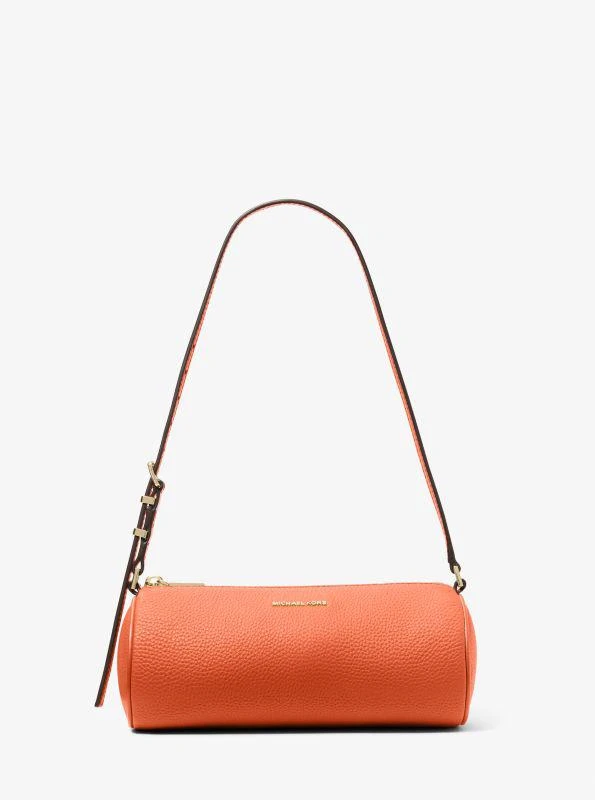 Michael Kors Izzy Small Pebbled Leather Barrel Pochette