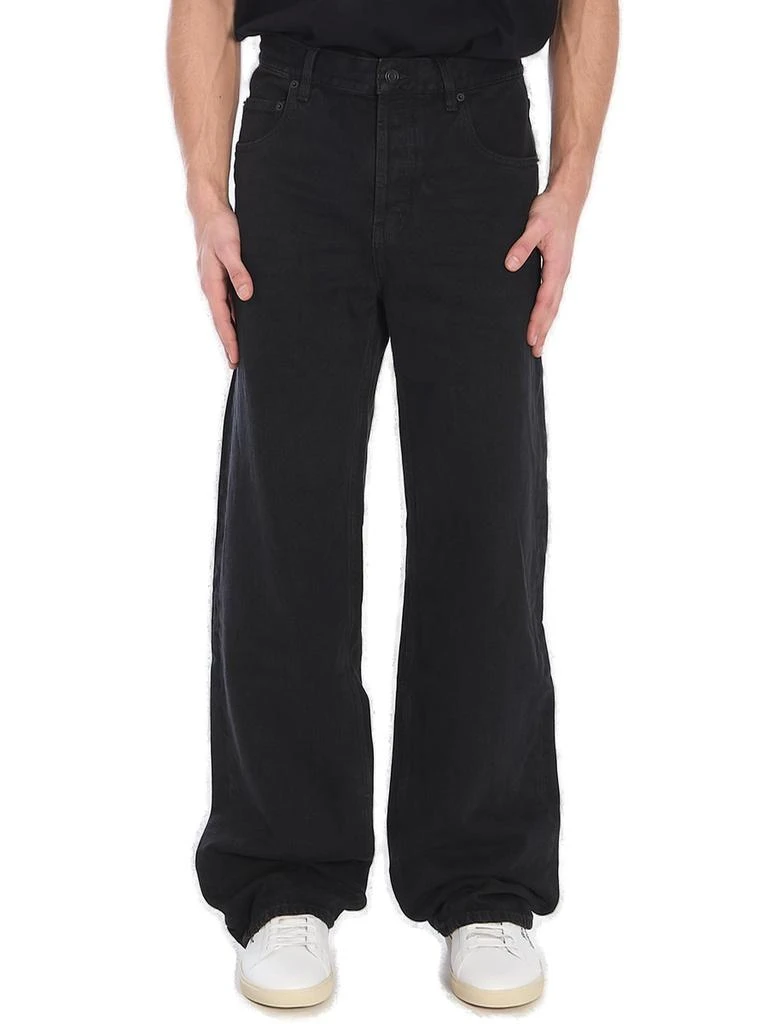 Yves Saint Laurent Saint Laurent Mid-Rise Baggy Jeans 1