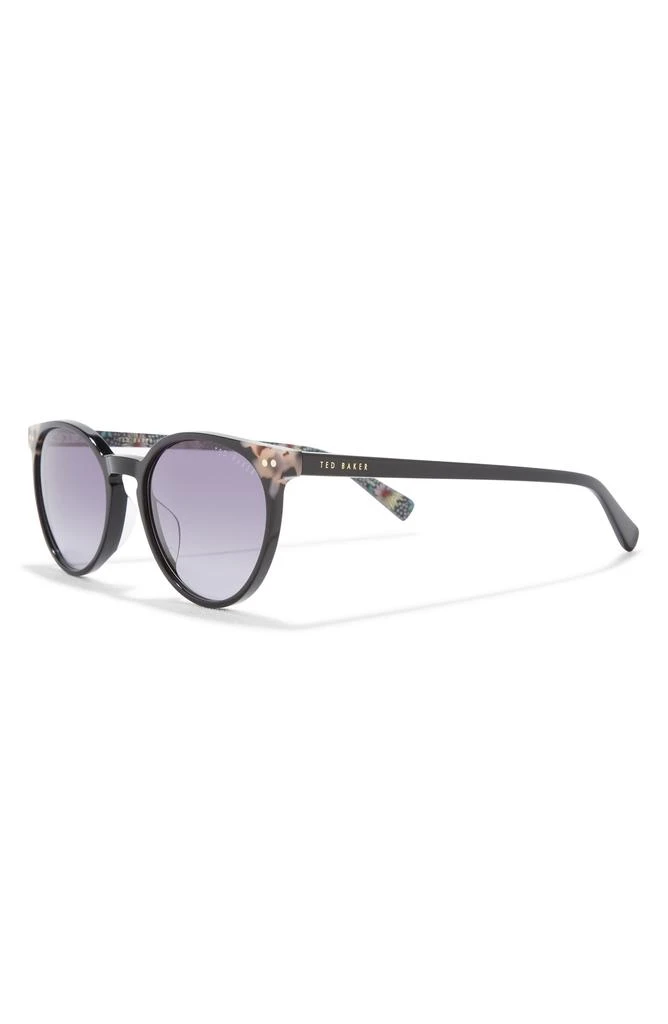 Shop 53mm Full Rim Round Sunglasses on Sale at BeyondStyle  display picture 2