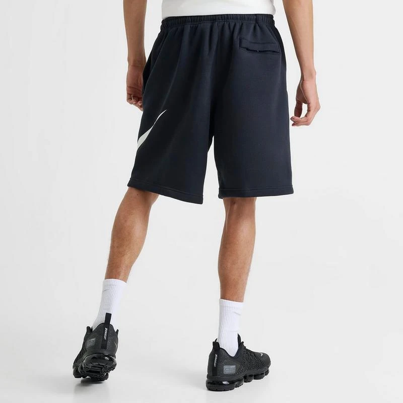 NIKE Men's Nike Club Fleece Swoosh Graphic Shorts 4
