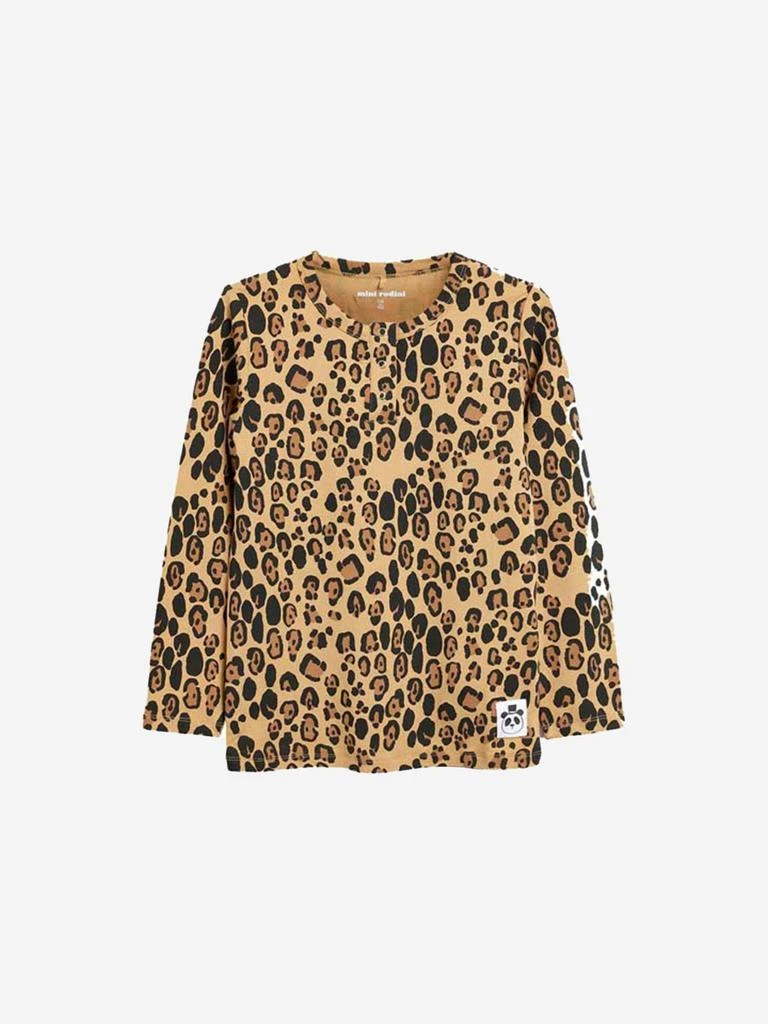 Mini Rodini Mini Rodini Boys T-Shirt - Leopard Print T-Shirt 1