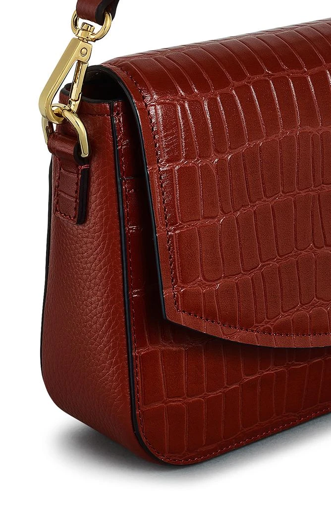 Radley River Road Croc Embossed Leather Crossbody Bag 5