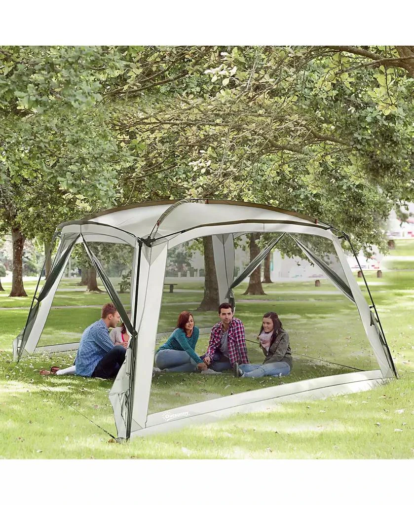 Outsunny Screen Tent, 12
 x 12
 Screen House Room with UV50+ Protection 3