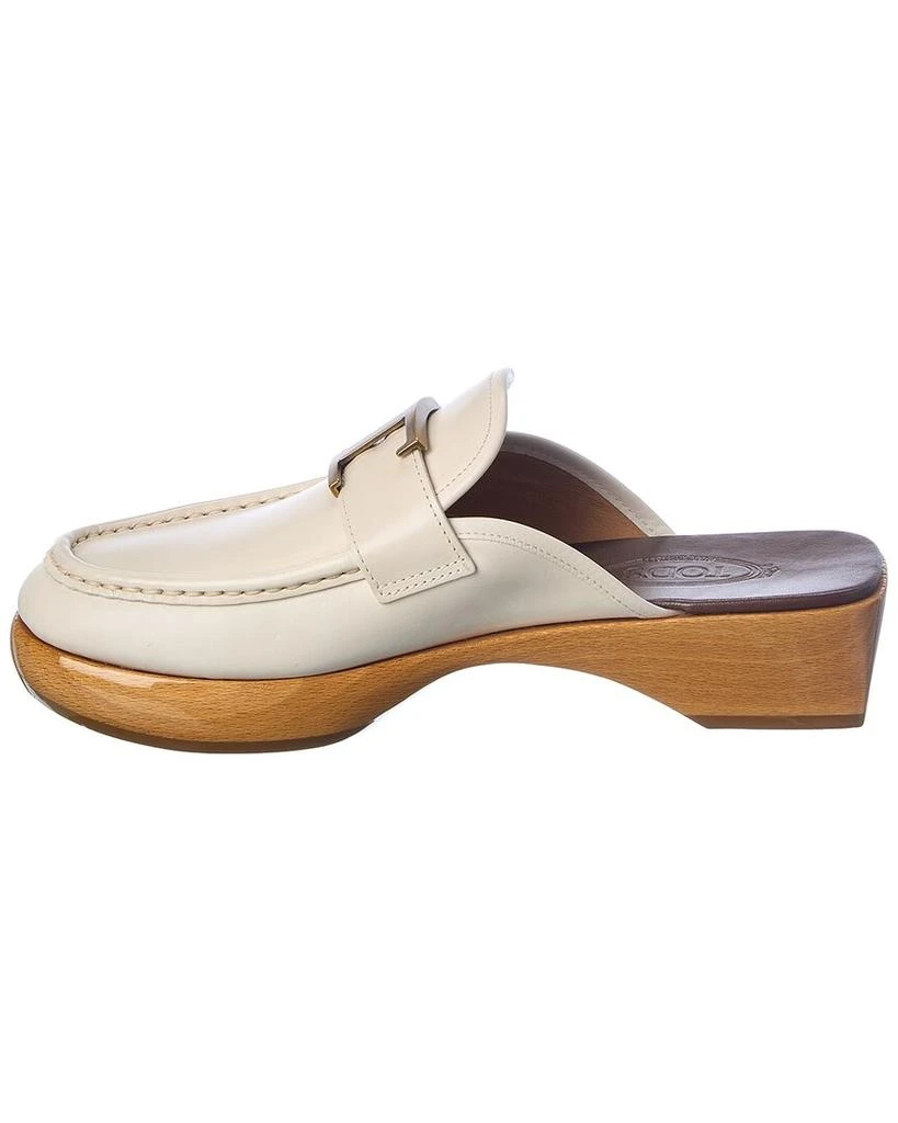 Tod's TODs Logo Leather Mule 2