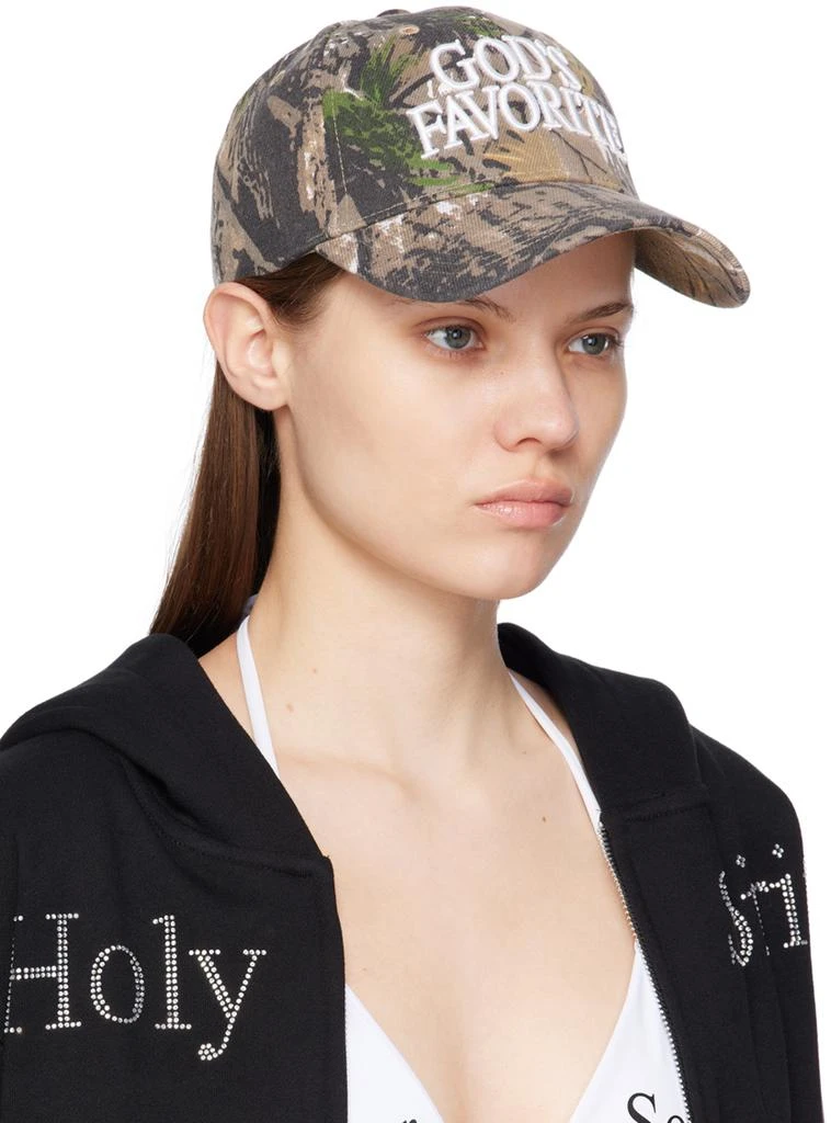 Praying Khaki 'God's Favorite' Cap 2