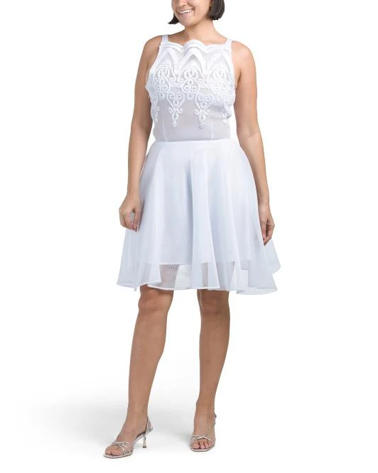 corset lace midi dress Sancia Linen Corset Midi Dress