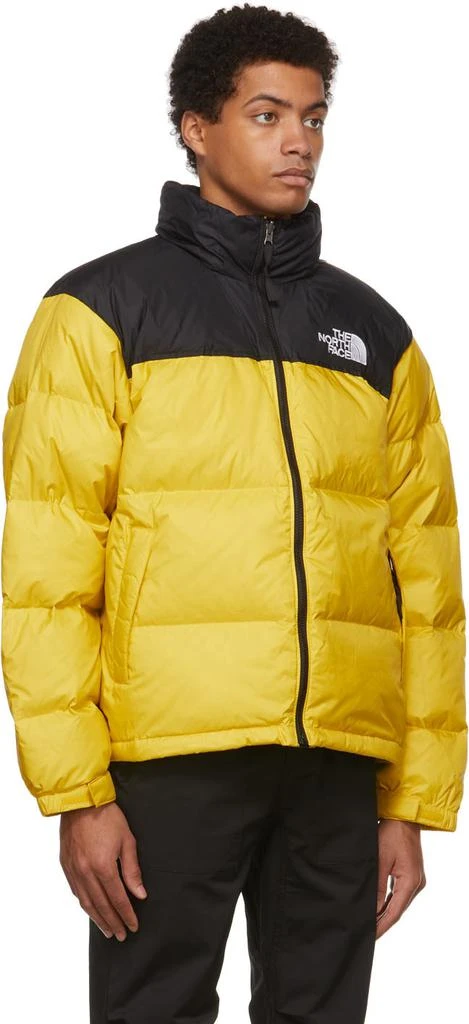 The North Face Black & Yellow Down 1996 Retro Nuptse Jacket 2