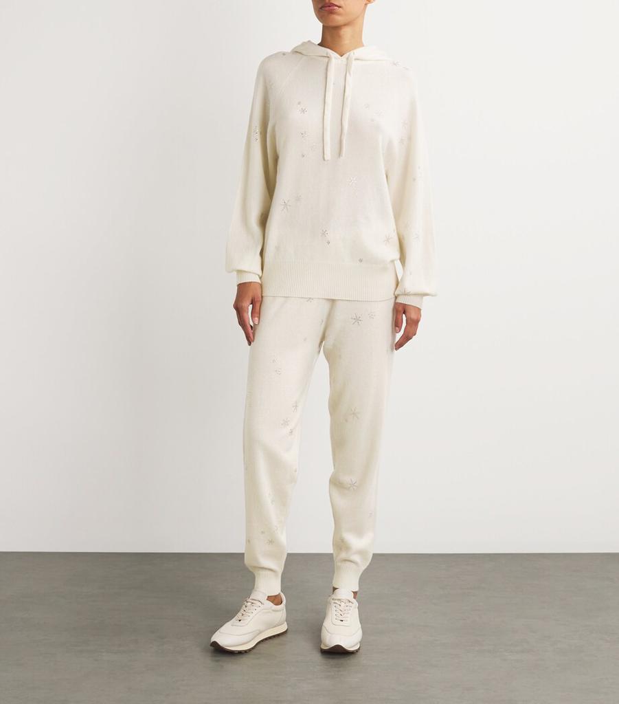 William Sharp Cashmere Crystal Embellished Kyra Sweatpants