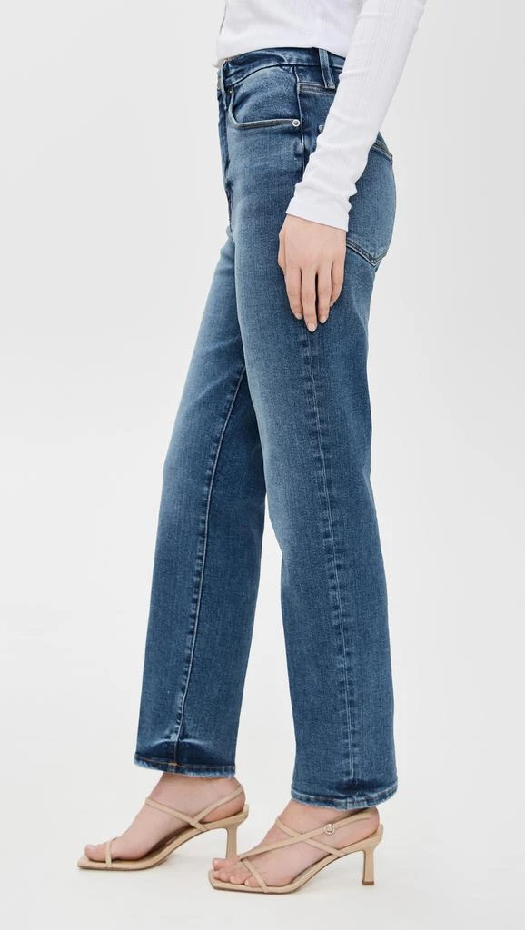 Good American Good Boy Straight Light Compression Jeans 3