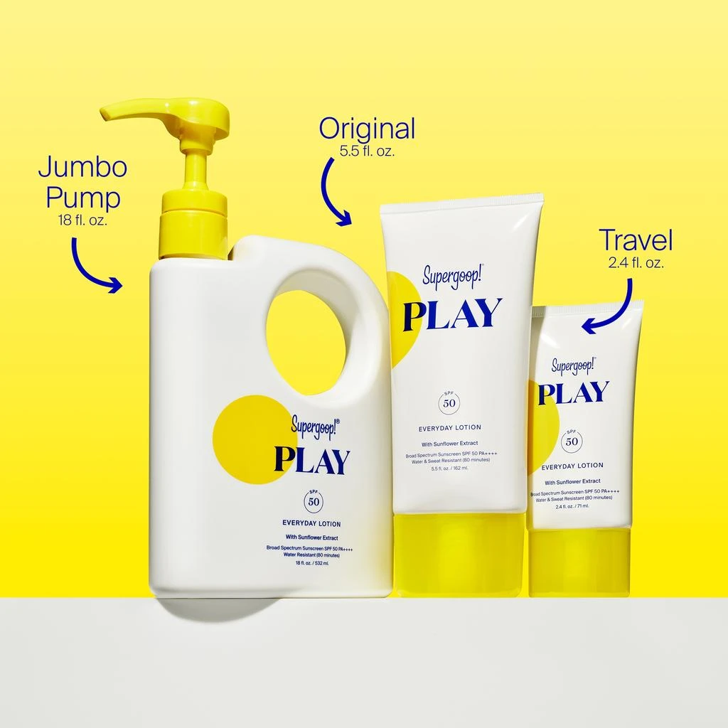 Supergoop! Supergoop!® PLAY Everyday Lotion SPF 50 with Sunflower Extract 18 fl. oz. 10