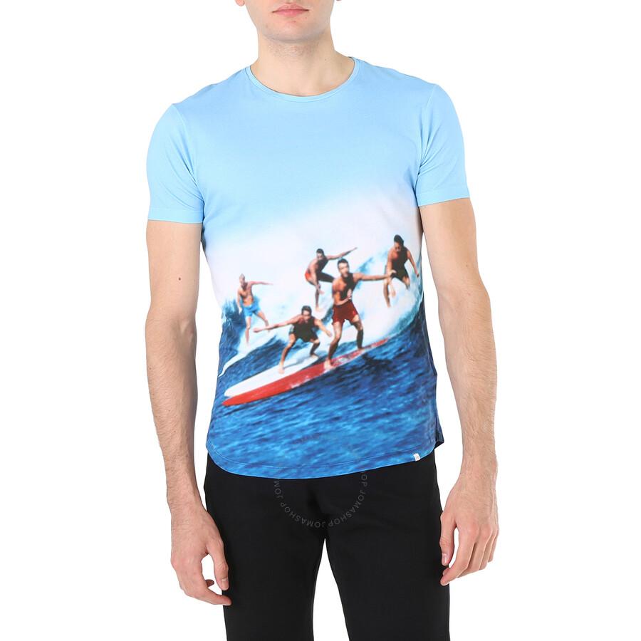 ORLEBAR BROWN Men's Surf-Print Photographic T-Shirt