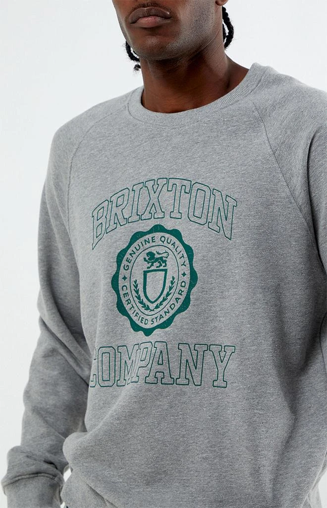 Brixton University Broken In Crew Neck Sweatshirt 2
