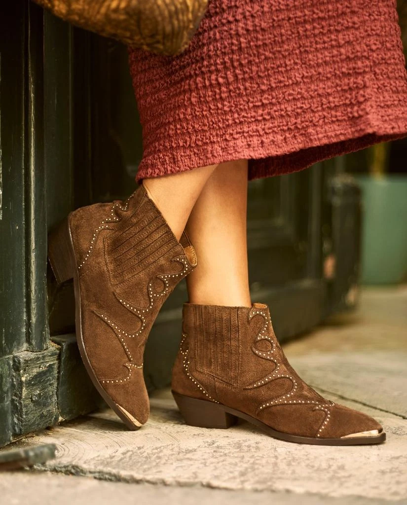 Toral Bottines Silvia Punk Cognac 3